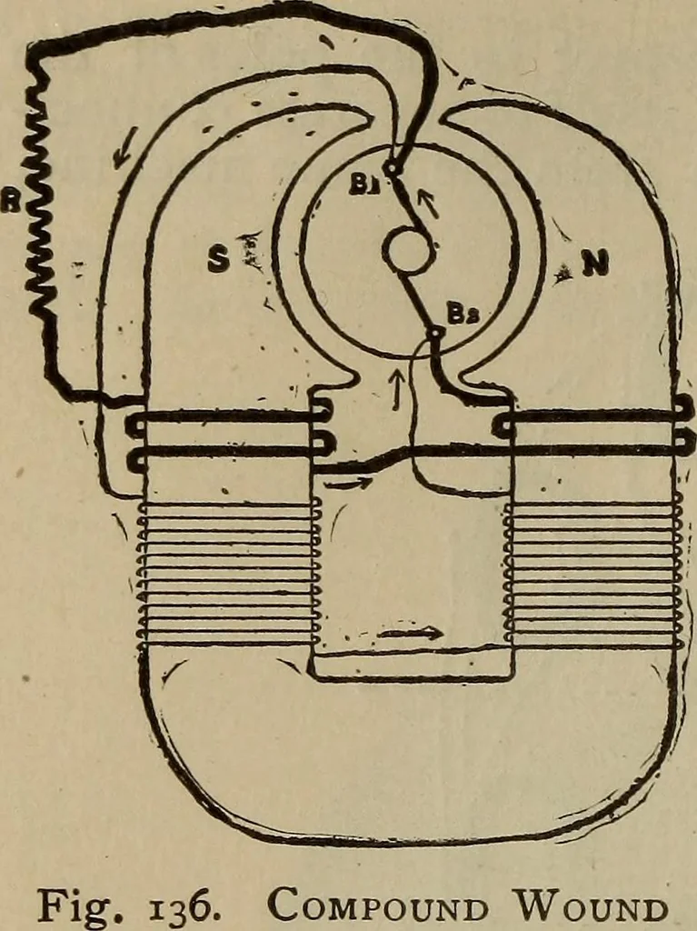 An illustration from The standard electrical dictionary; a popular dictionary of words, terms, and phrases, used in the practice of electrical engineering, 1897, leaf 201