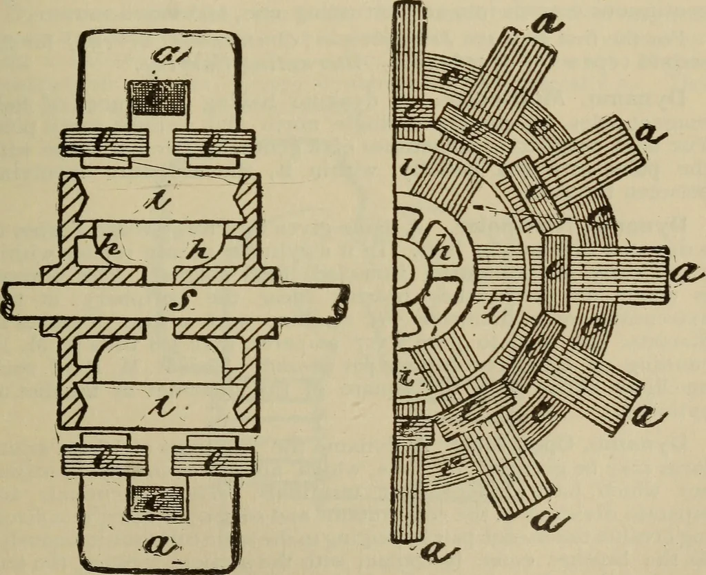 An illustration from The standard electrical dictionary; a popular dictionary of words, terms, and phrases, used in the practice of electrical engineering, 1897, leaf 204