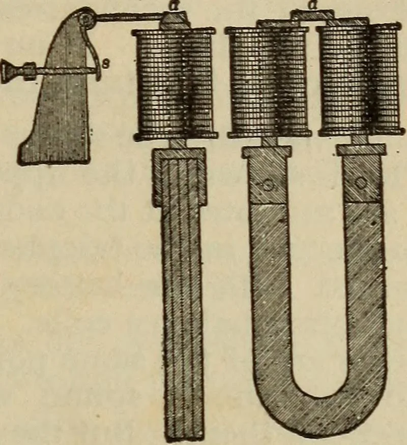 An illustration from The standard electrical dictionary; a popular dictionary of words, terms, and phrases, used in the practice of electrical engineering, 1897, leaf 296