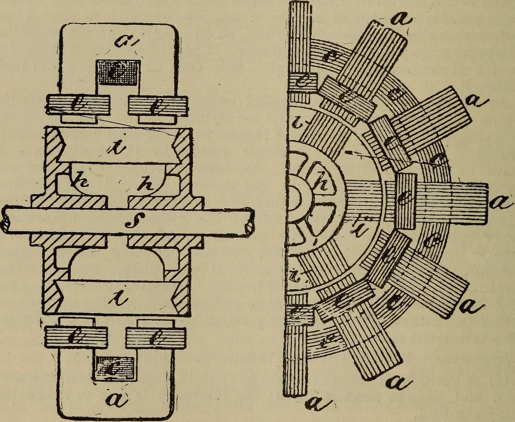 An illustration from The standard electrical dictionary; a popular dictionary of words, terms, and phrases, used in the practice of electrical engineering, 1897, leaf 309