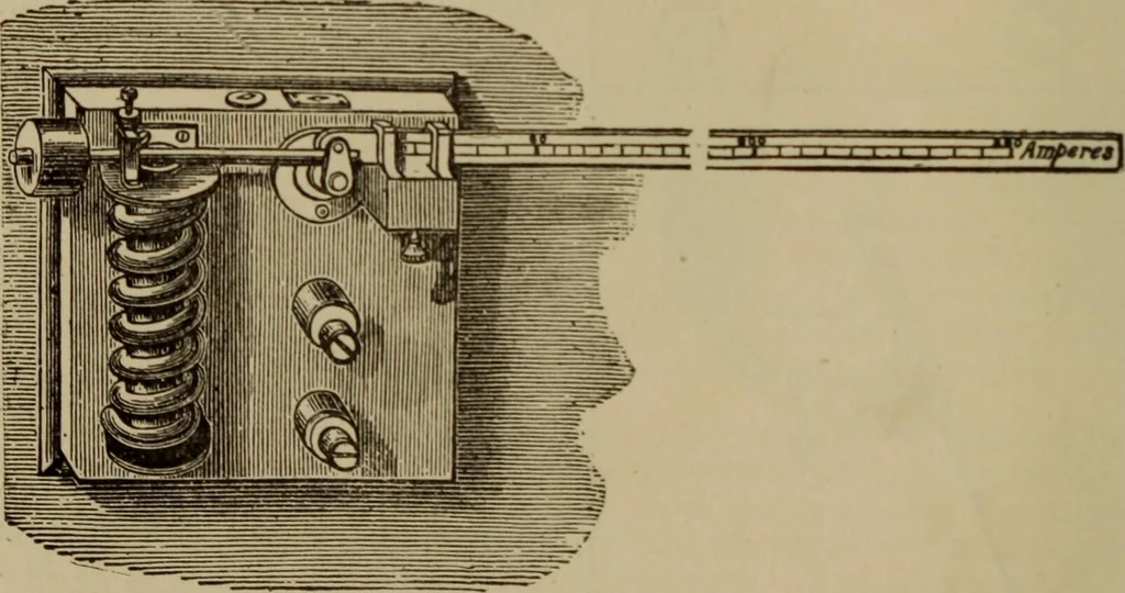 An illustration from The standard electrical dictionary; a popular dictionary of words, terms, and phrases, used in the practice of electrical engineering, 1897, leaf 33