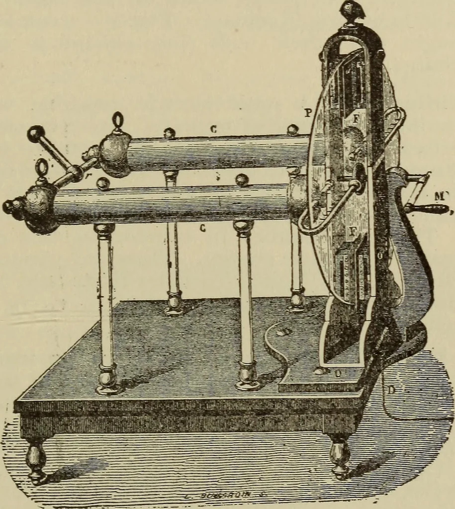 An illustration from The standard electrical dictionary; a popular dictionary of words, terms, and phrases, used in the practice of electrical engineering, 1897, leaf 338