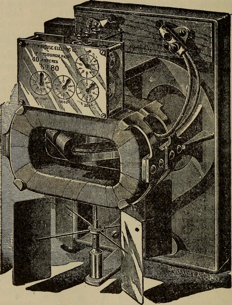 An illustration from The standard electrical dictionary; a popular dictionary of words, terms, and phrases, used in the practice of electrical engineering, 1897, leaf 377