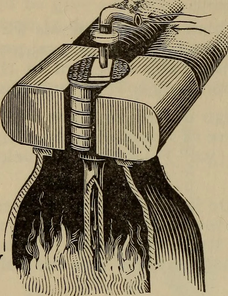 An illustration from The standard electrical dictionary; a popular dictionary of words, terms, and phrases, used in the practice of electrical engineering, 1897, leaf 447