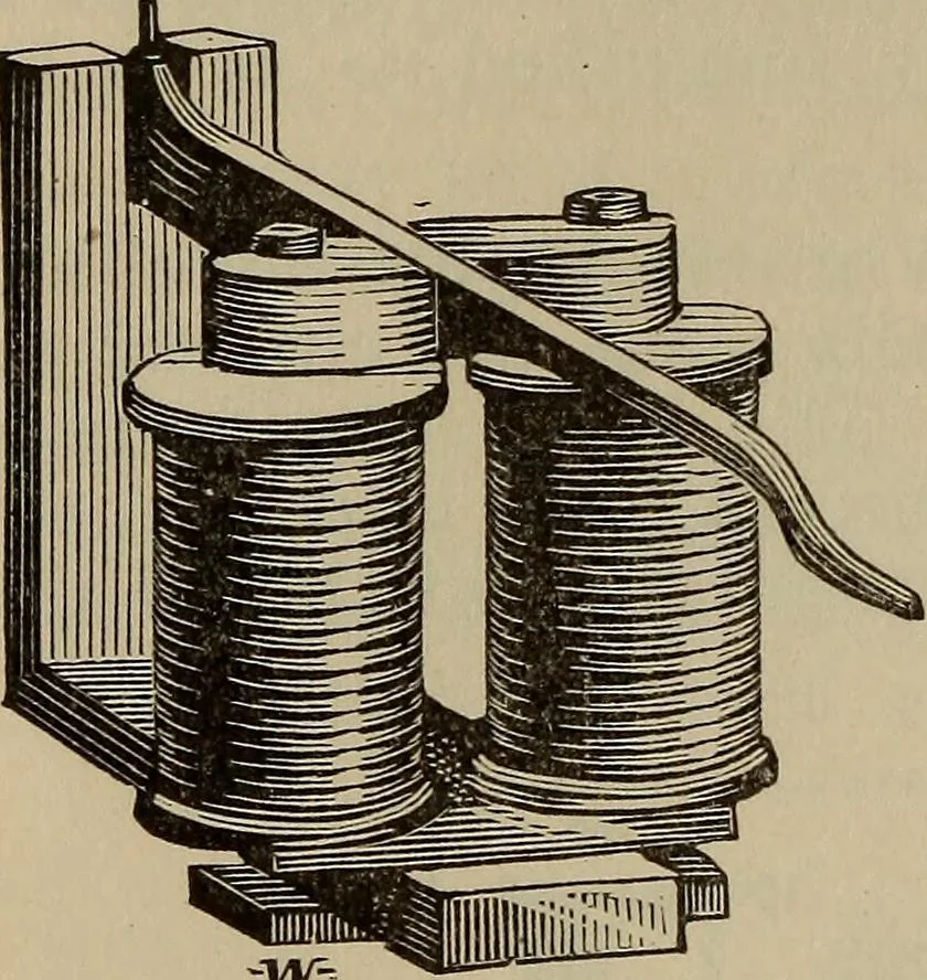 An illustration from The standard electrical dictionary; a popular dictionary of words, terms, and phrases, used in the practice of electrical engineering, 1897, leaf 463