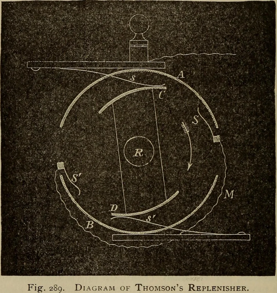 An illustration from The standard electrical dictionary; a popular dictionary of words, terms, and phrases, used in the practice of electrical engineering, 1897, leaf 465