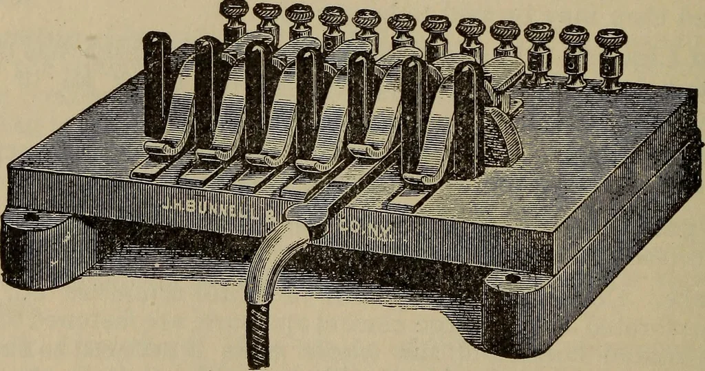 An illustration from The standard electrical dictionary; a popular dictionary of words, terms, and phrases, used in the practice of electrical engineering, 1897, leaf 497