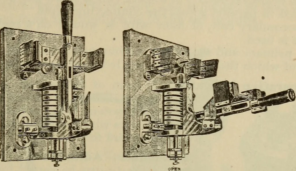 An illustration from The standard electrical dictionary; a popular dictionary of words, terms, and phrases, used in the practice of electrical engineering, 1897, leaf 596