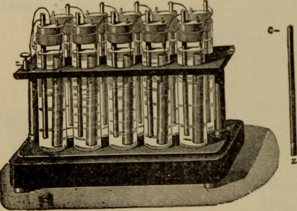 An illustration from The standard electrical dictionary; a popular dictionary of words, terms, and phrases, used in the practice of electrical engineering, 1897, leaf 67