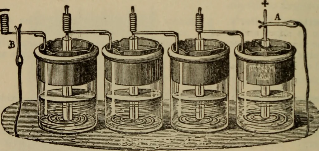 An illustration from The standard electrical dictionary; a popular dictionary of words, terms, and phrases, used in the practice of electrical engineering, 1897, leaf 69