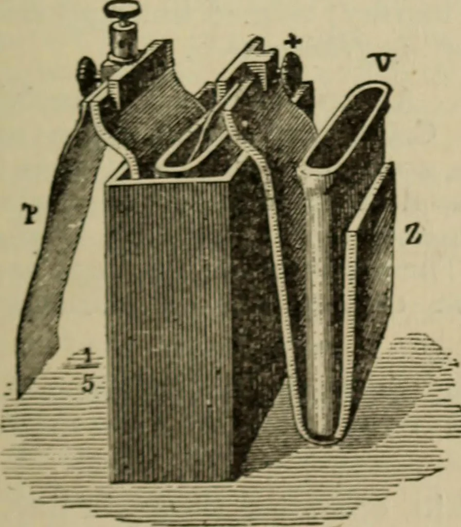 An illustration from The standard electrical dictionary; a popular dictionary of words, terms, and phrases, used in the practice of electrical engineering, 1897, leaf 70