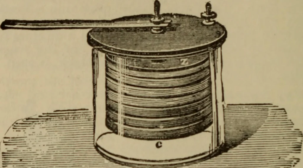 An illustration from The standard electrical dictionary; a popular dictionary of words, terms, and phrases, used in the practice of electrical engineering, 1897, leaf 79