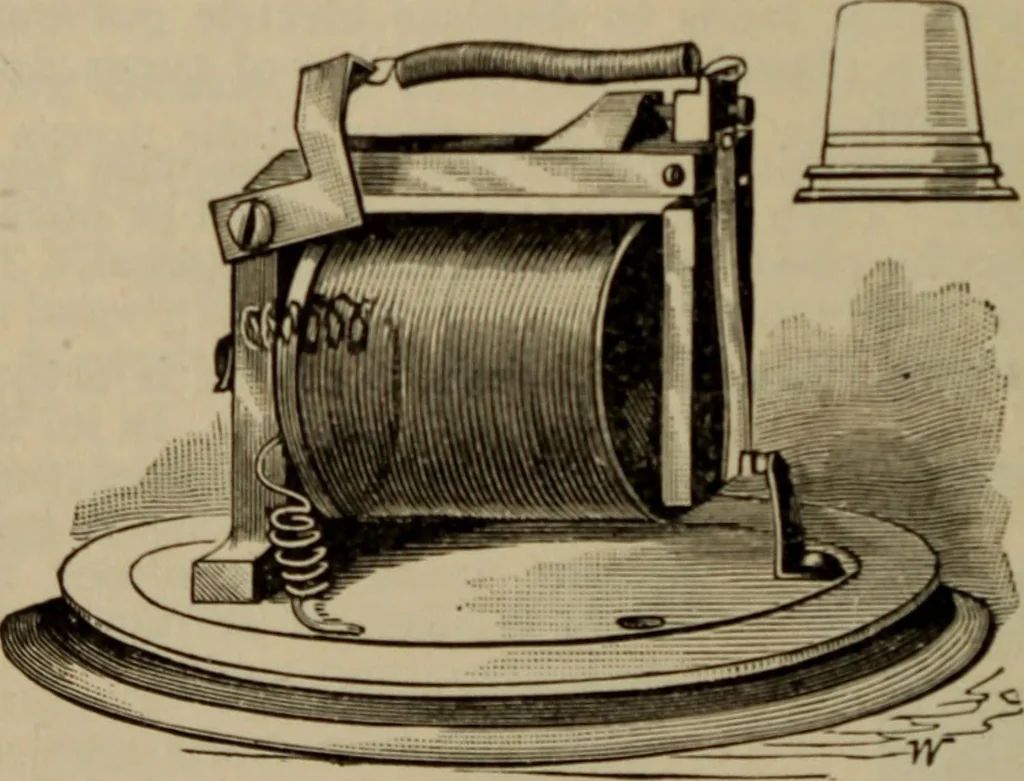 An illustration from The standard electrical dictionary; a popular dictionary of words, terms, and phrases, used in the practice of electrical engineering, 1897, leaf 99