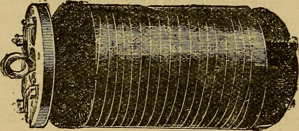 An illustration from The standard electrical dictionary : a popular encyclopaedia of words and terms used in the practice of electrical engineering, 1898, leaf 155