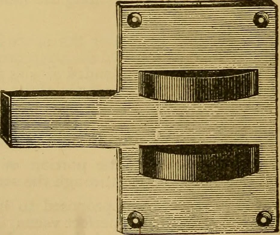 An illustration from The standard electrical dictionary : a popular encyclopaedia of words and terms used in the practice of electrical engineering, 1898, leaf 21