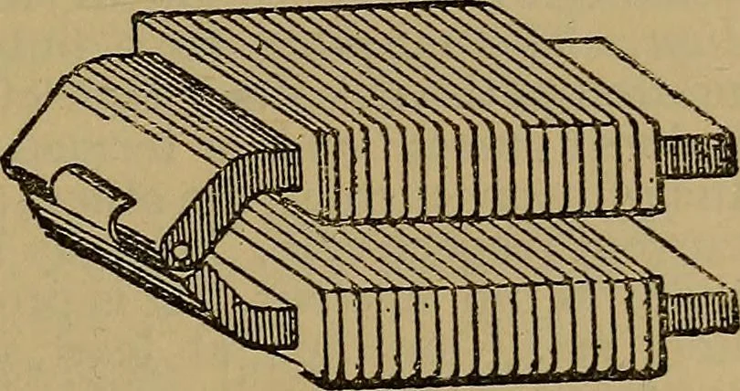 An illustration from The standard electrical dictionary : a popular encyclopaedia of words and terms used in the practice of electrical engineering, 1898, leaf 222