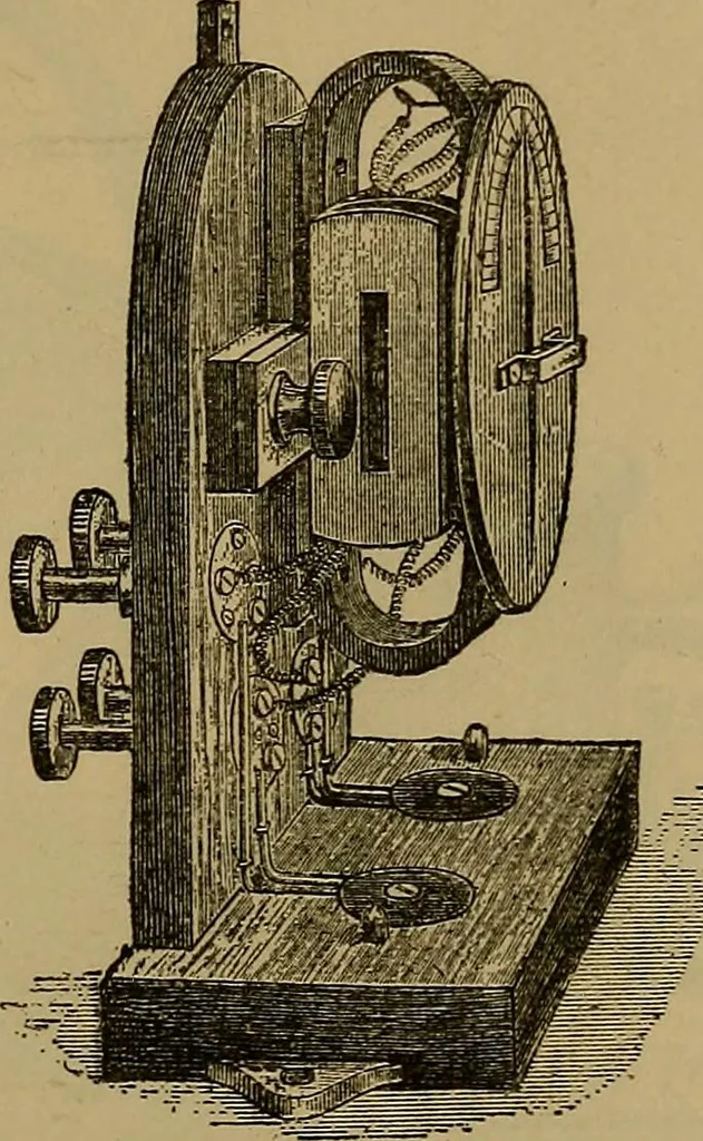 An illustration from The standard electrical dictionary : a popular encyclopaedia of words and terms used in the practice of electrical engineering, 1898, leaf 274