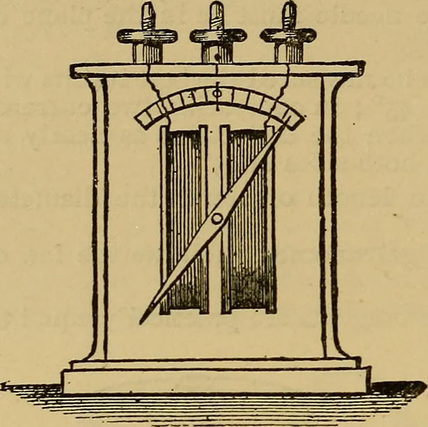 An illustration from The standard electrical dictionary : a popular encyclopaedia of words and terms used in the practice of electrical engineering, 1898, leaf 279