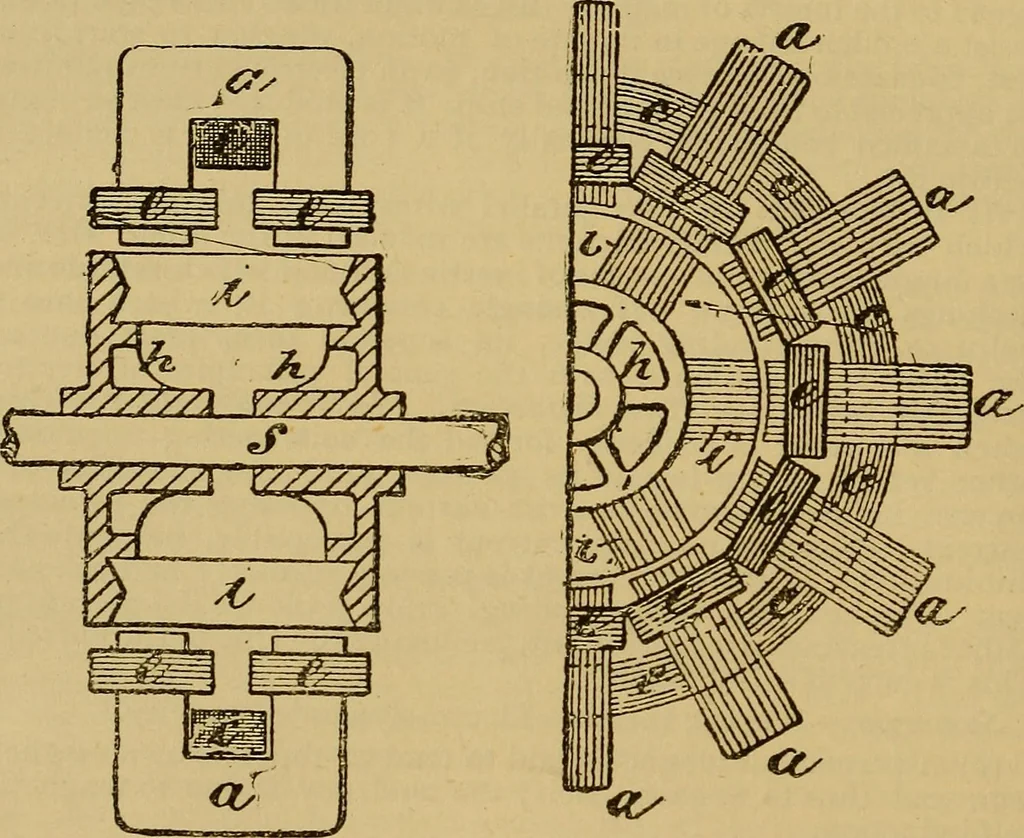 An illustration from The standard electrical dictionary : a popular encyclopaedia of words and terms used in the practice of electrical engineering, 1898, leaf 309