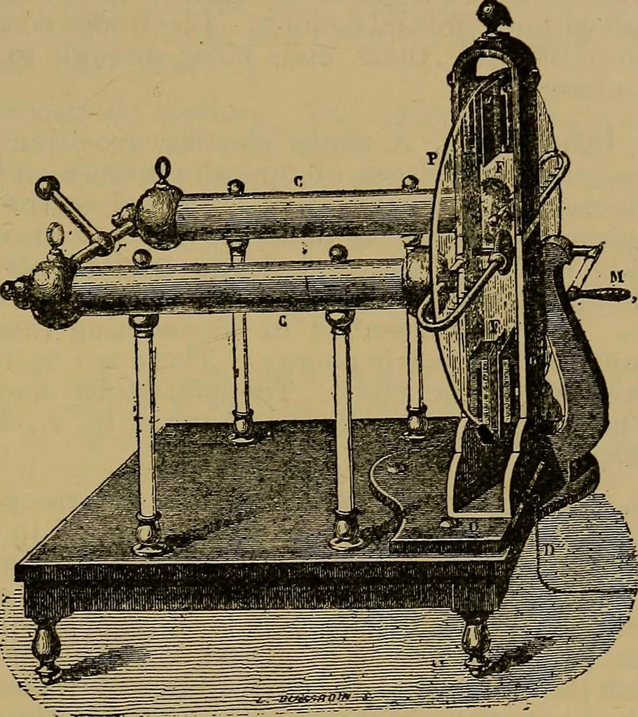 An illustration from The standard electrical dictionary : a popular encyclopaedia of words and terms used in the practice of electrical engineering, 1898, leaf 338