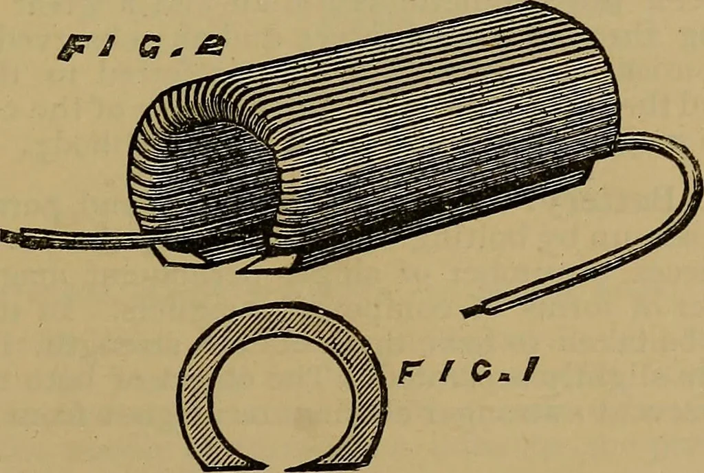 An illustration from The standard electrical dictionary : a popular encyclopaedia of words and terms used in the practice of electrical engineering, 1898, leaf 342