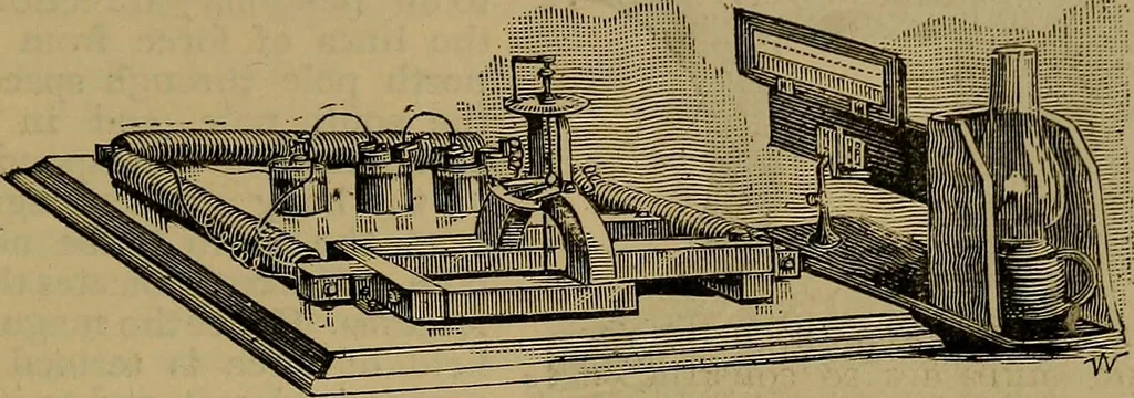 An illustration from The standard electrical dictionary : a popular encyclopaedia of words and terms used in the practice of electrical engineering, 1898, leaf 344