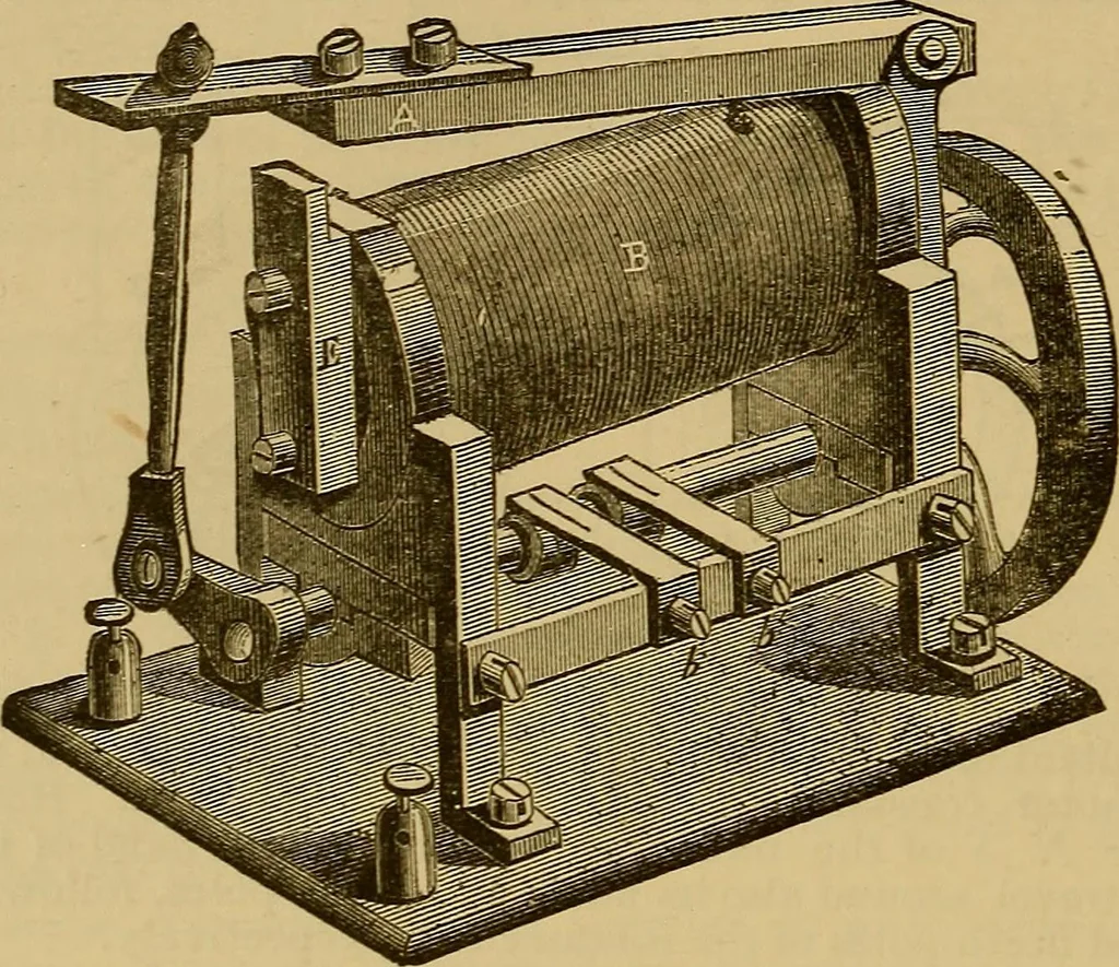 An illustration from The standard electrical dictionary : a popular encyclopaedia of words and terms used in the practice of electrical engineering, 1898, leaf 391