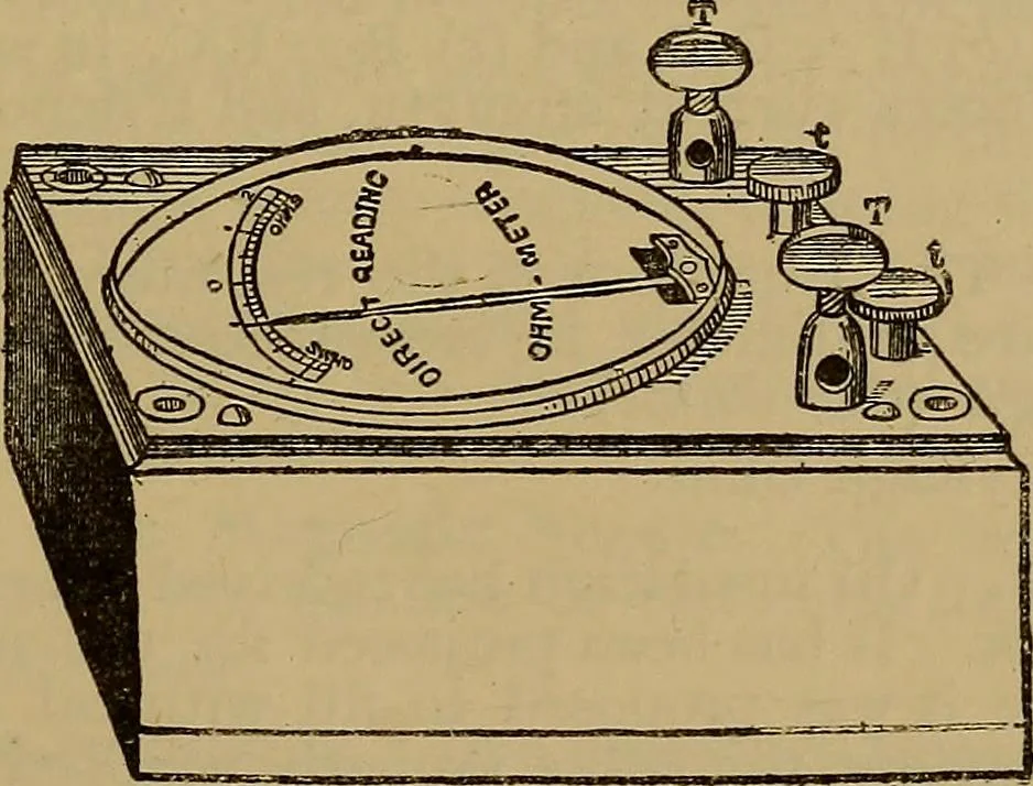 An illustration from The standard electrical dictionary : a popular encyclopaedia of words and terms used in the practice of electrical engineering, 1898, leaf 400