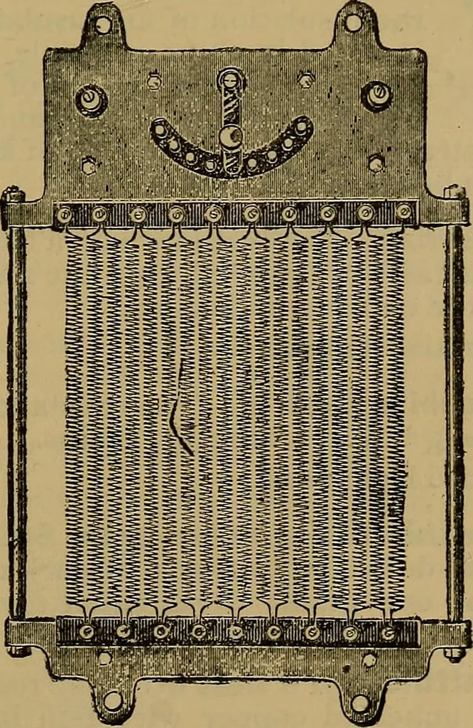 An illustration from The standard electrical dictionary : a popular encyclopaedia of words and terms used in the practice of electrical engineering, 1898, leaf 470