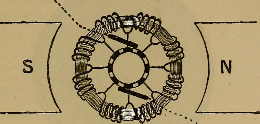 An illustration from The standard electrical dictionary : a popular encyclopaedia of words and terms used in the practice of electrical engineering, 1898, leaf 48