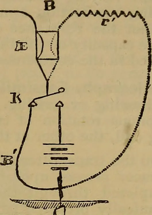 An illustration from The standard electrical dictionary : a popular encyclopaedia of words and terms used in the practice of electrical engineering, 1898, leaf 514