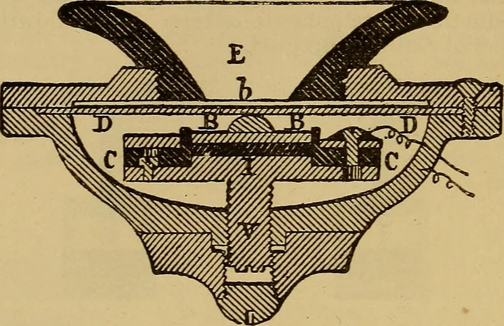 An illustration from The standard electrical dictionary : a popular encyclopaedia of words and terms used in the practice of electrical engineering, 1898, leaf 531