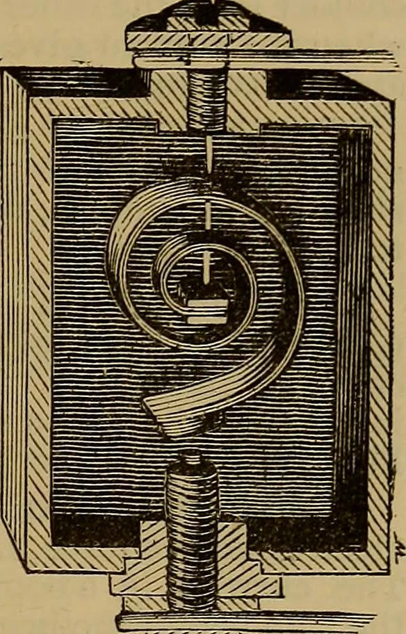 An illustration from The standard electrical dictionary : a popular encyclopaedia of words and terms used in the practice of electrical engineering, 1898, leaf 542