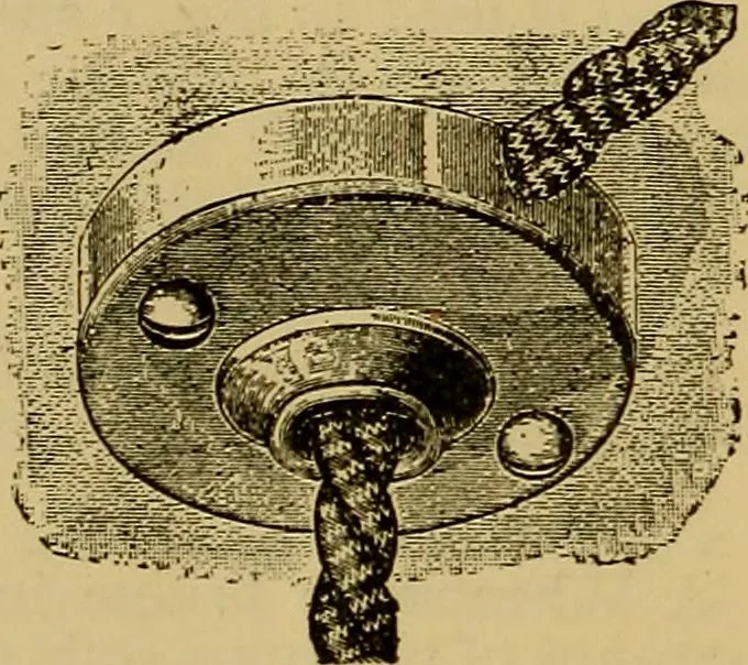 An illustration from The standard electrical dictionary : a popular encyclopaedia of words and terms used in the practice of electrical engineering, 1898, leaf 593