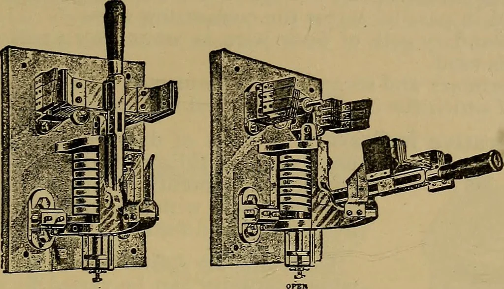 An illustration from The standard electrical dictionary : a popular encyclopaedia of words and terms used in the practice of electrical engineering, 1898, leaf 596