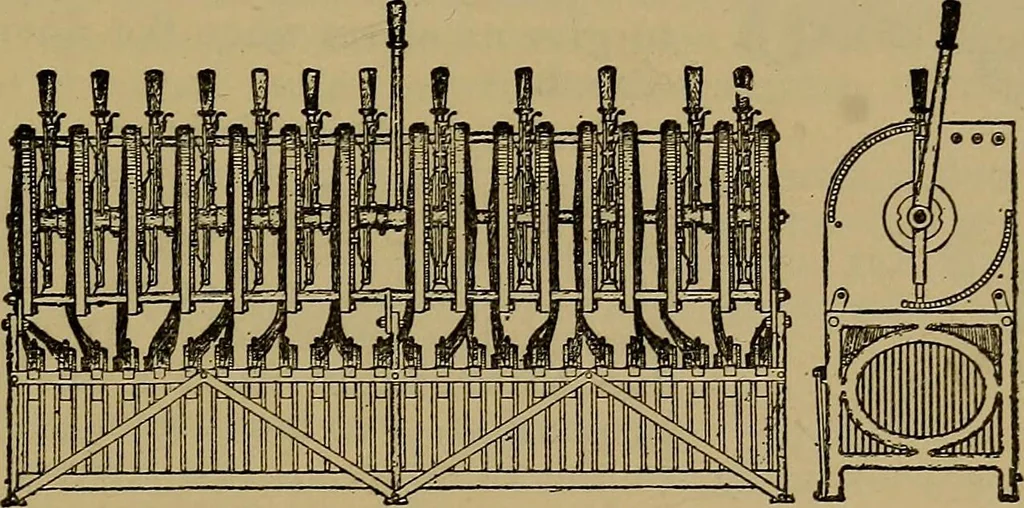 An illustration from The standard electrical dictionary : a popular encyclopaedia of words and terms used in the practice of electrical engineering, 1898, leaf 600