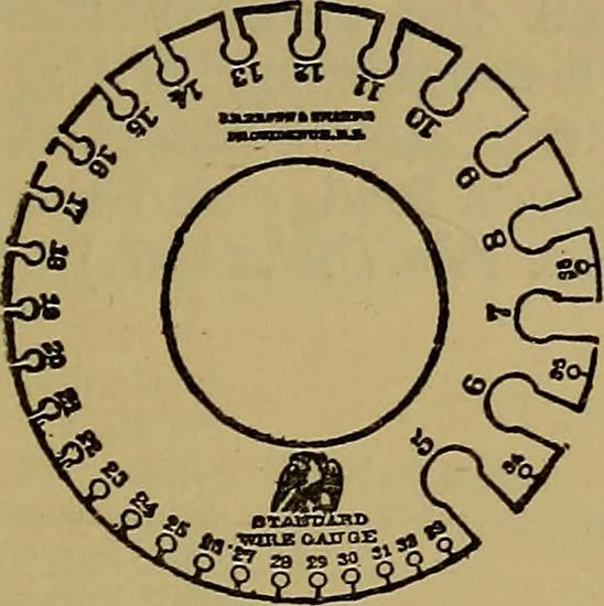 An illustration from The standard electrical dictionary : a popular encyclopaedia of words and terms used in the practice of electrical engineering, 1898, leaf 636