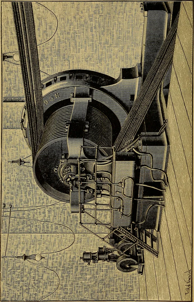 An illustration from The standard electrical dictionary : a popular encyclopaedia of words and terms used in the practice of electrical engineering, 1898, leaf 7