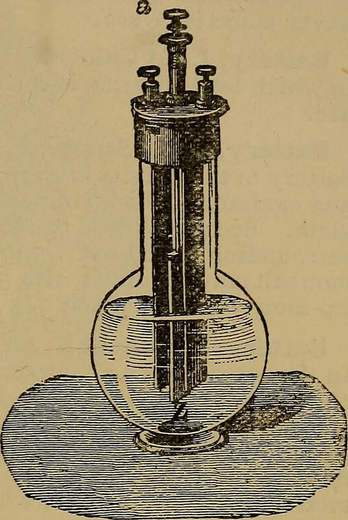 An illustration from The standard electrical dictionary : a popular encyclopaedia of words and terms used in the practice of electrical engineering, 1898, leaf 70