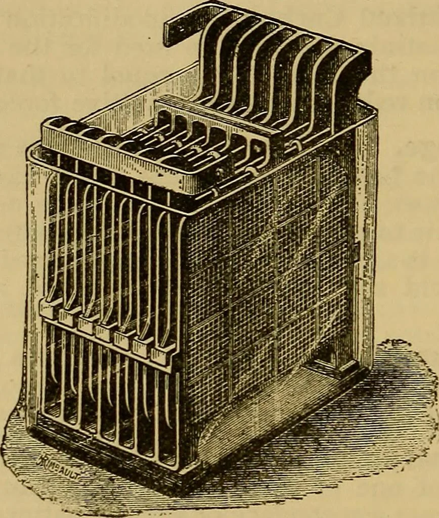 An illustration from The standard electrical dictionary : a popular encyclopaedia of words and terms used in the practice of electrical engineering, 1898, leaf 75