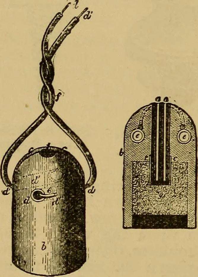 An illustration from The standard electrical dictionary : a popular encyclopaedia of words and terms used in the practice of electrical engineering, 1898, leaf 87