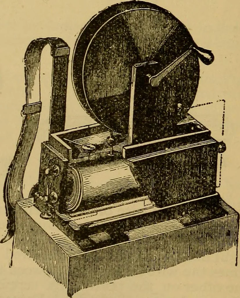 An illustration from The standard electrical dictionary : a popular encyclopaedia of words and terms used in the practice of electrical engineering, 1898, leaf 87