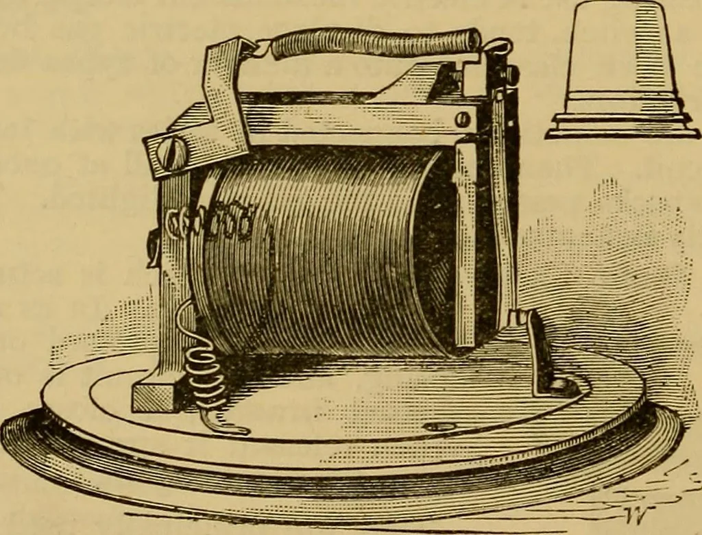 An illustration from The standard electrical dictionary : a popular encyclopaedia of words and terms used in the practice of electrical engineering, 1898, leaf 99