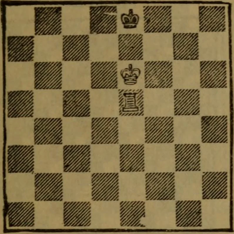 An illustration from The standard Hoyle; a complete guide and reliable authority upon all games of chance or skill now played in the United States, whether of native or foreign introduction, 1912, leaf 536