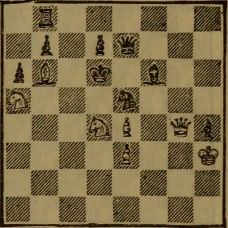 An illustration from The standard Hoyle; a complete guide and reliable authority upon all games of chance or skill now played in the United States, whether of native or foreign introduction, 1912, leaf 536
