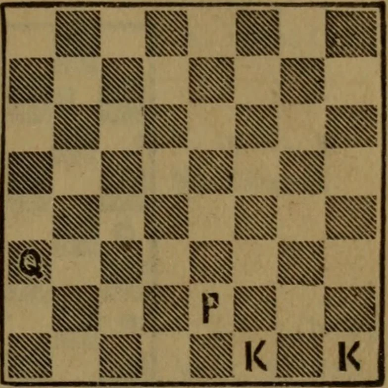An illustration from The standard Hoyle; a complete guide and reliable authority upon all games of chance or skill now played in the United States, whether of native or foreign introduction, 1912, leaf 538