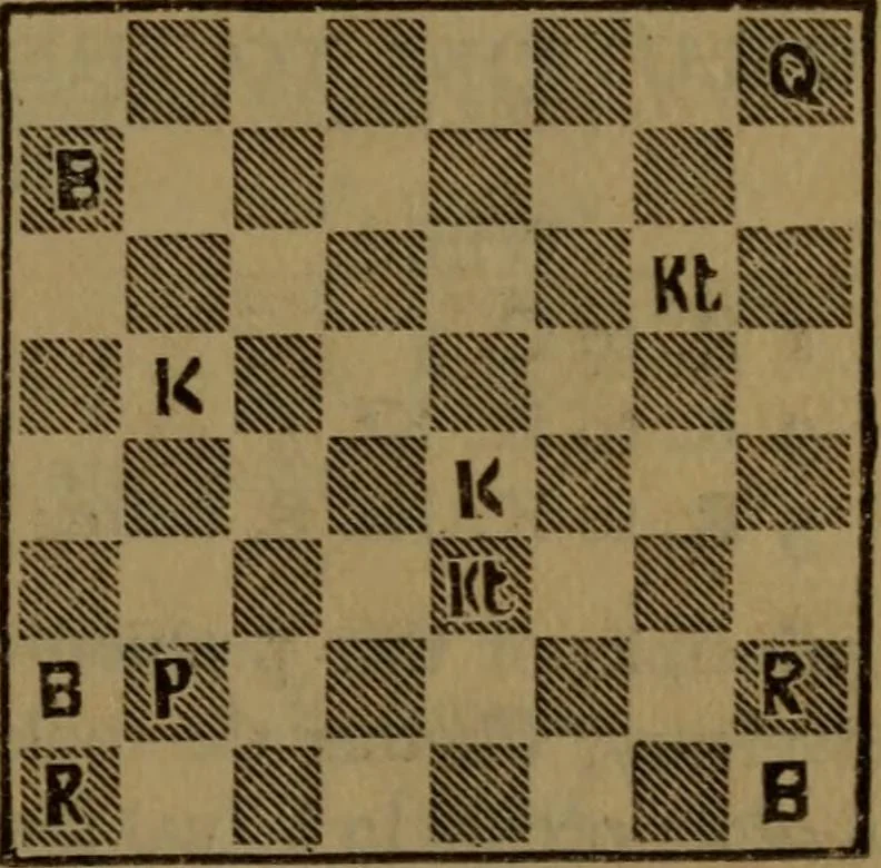 An illustration from The standard Hoyle; a complete guide and reliable authority upon all games of chance or skill now played in the United States, whether of native or foreign introduction, 1912, leaf 538