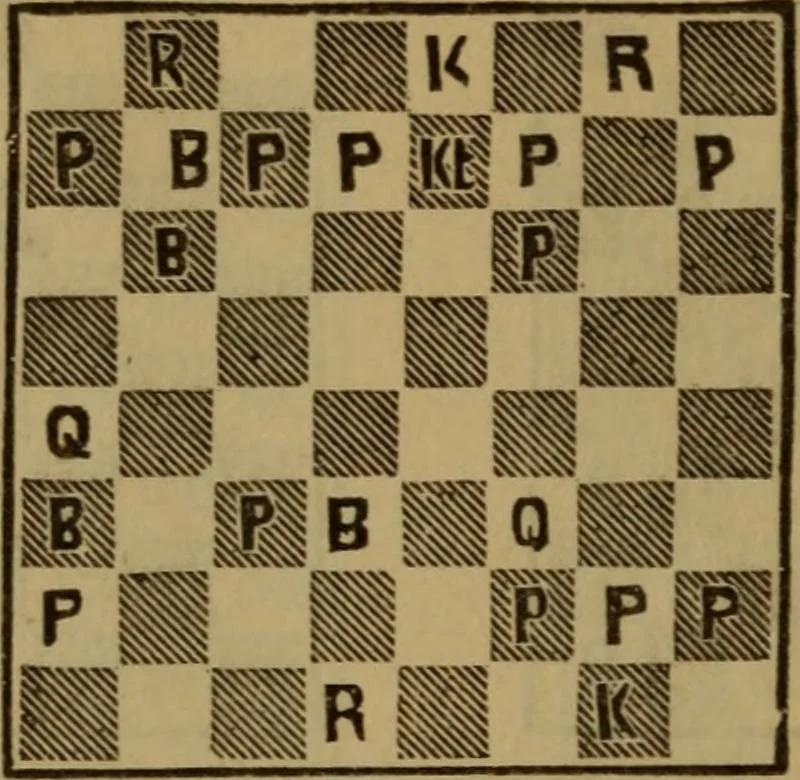 An illustration from The standard Hoyle; a complete guide and reliable authority upon all games of chance or skill now played in the United States, whether of native or foreign introduction, 1912, leaf 539