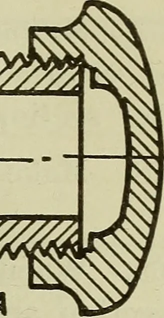 An illustration from Standards and conventions for mechanical drawing, 1921, leaf 30