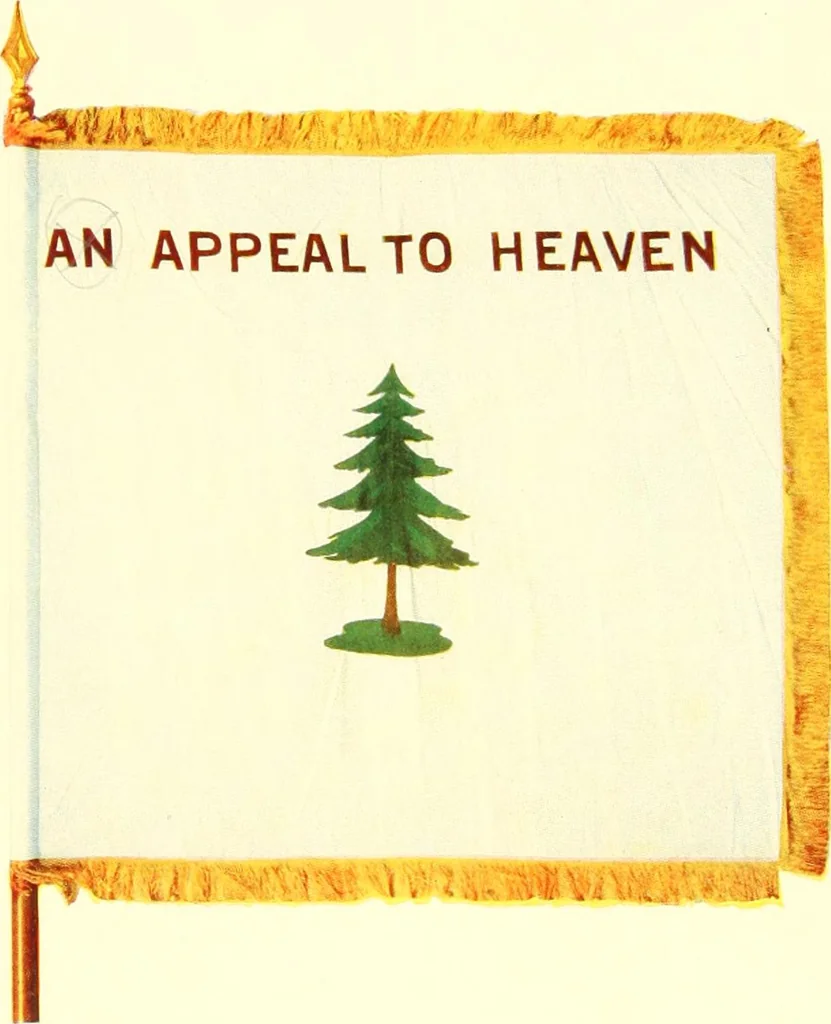 An illustration from The standards, flags and banners of the Pennsylvania Society of Sons of the Revolution, 1913, leaf 35
